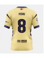 Moški Nogometna dresi replika Barcelona Pedri Gonzalez #8 Gostujoči 2025-26 Kratek rokav